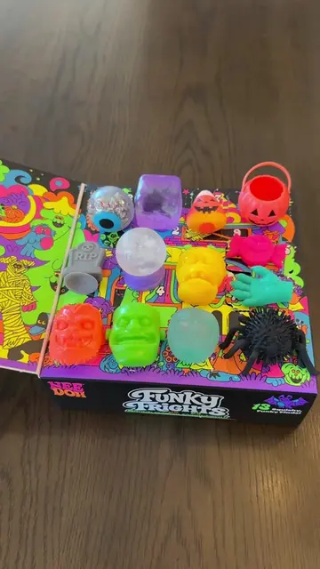 Got the @NeeDoh Official Funky Frights Squish-o-Ween Countdown Calendar @NeeDoh 