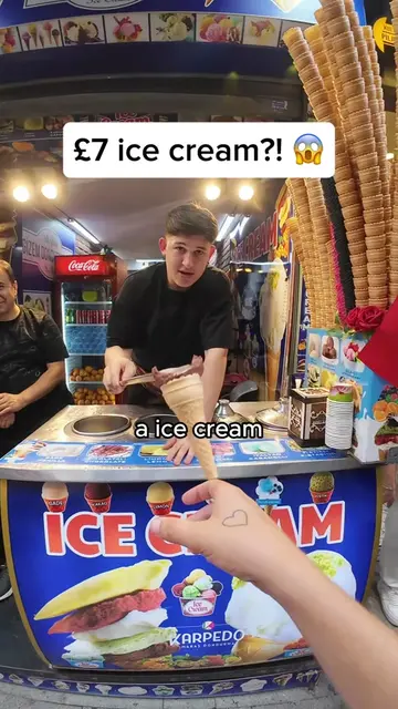 £7 ice cream?! 😱 #travel