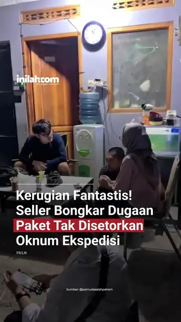 Seorang seller mengungkap dugaan paket miliknya tak disetorkan ke konter oleh ok