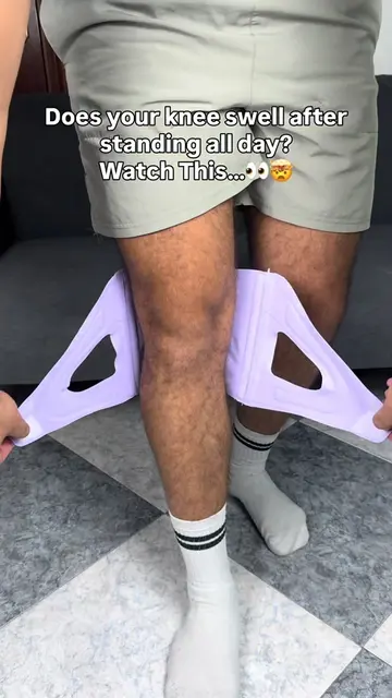 After a long day of standing, walking, or taking care of everything, your knees 