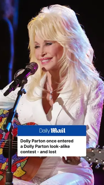 Dolly Parton once entered a Dolly Parton look-alike contest in Los Angeles - and