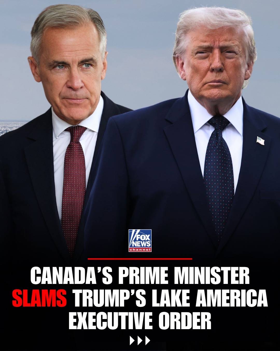 Canada is firing back after Trump renames Lake Ontario "Lake America" for U.S. f