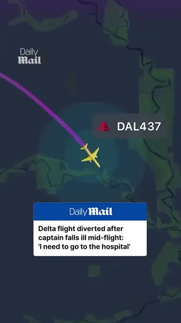 A Delta flight from Los Angeles to Boston was diverted to Detroit after one of i