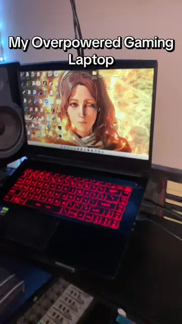 My OverPowered Gaming Laptop!!! #fyp #overpowered #gaminglaptop #viral #xyzbca 