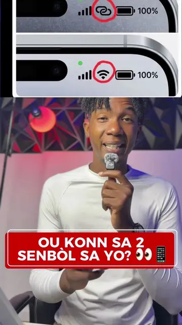 👀 Ou te konnen diferans sa a? Lè iPhone ou montre 📶, ou konekte ak Wi-Fi. Lè l