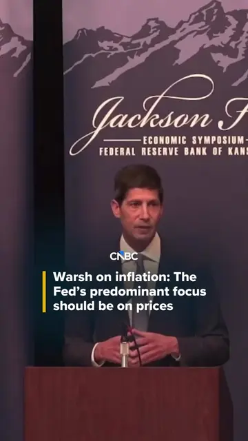 Fed Chairman Kevin Warsh said in his speech Friday at Jackson Hole that policyma