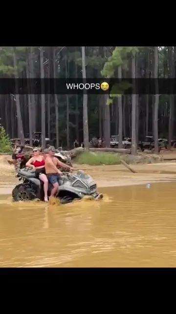 She said she wanted to go swimming 😂 (She was okay!) (via @xwillmartix) #ATV #f