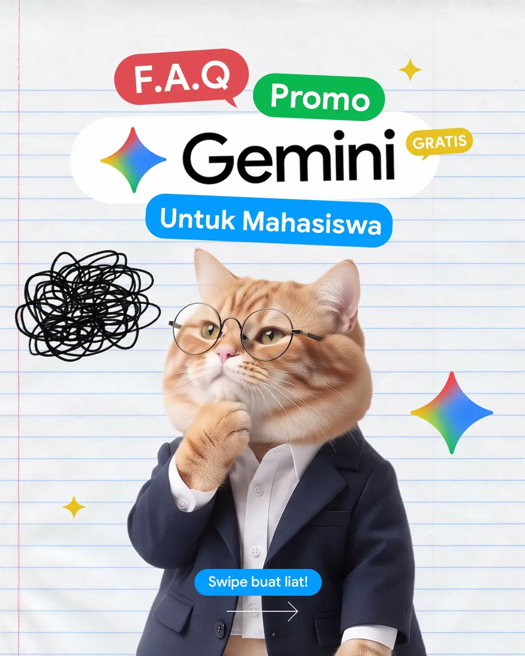 Yang masih belum tau cara klaim promo Gemini Student, cek FAQ lengkapnya di sini
