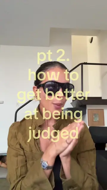 better tolerance for judgment, exposing yourself to more & choosing what needs u