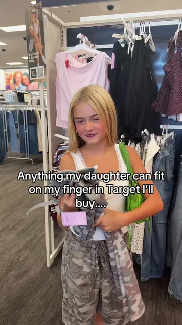 Anything my daughter can fit on my finger in @target I’ll buy for her! #fyp #tar