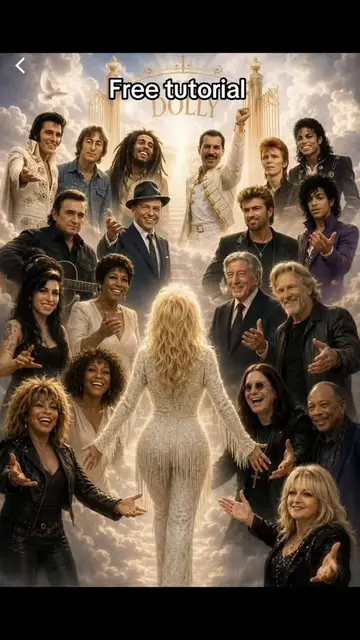 Rest In Peace Dolly Parton CapCut Tutorial This is a viral fictional AI trend. L
