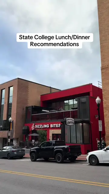 State College! Want to eat for FREE today?  Sizzling Bites is giving out chicken