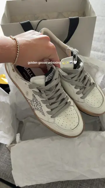 finally a golden goose girl⭐️🤍 #goldengoose #ballstar #superstar #stockholmstyl