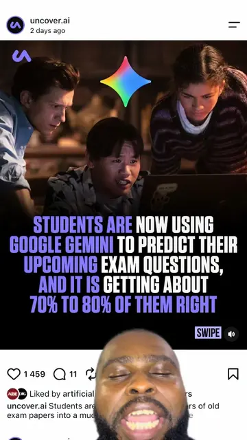 Students are now using AI to predict questions for their exams 🤣😂😂 #ai #Tech 