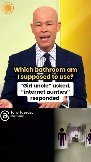 When a man had to take his 4-year-old niece to the bathroom, he posted online th