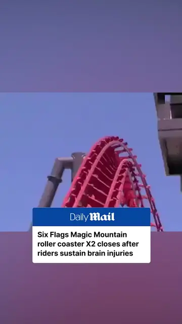 Six Flags Magic Mountain roller coaster X2 has been closed for more than a month