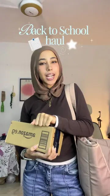 My Back to school/ uni essentials ⭐️🤸🏽 @Amazon.eg #العودة_للمدرسة #amazonfinds