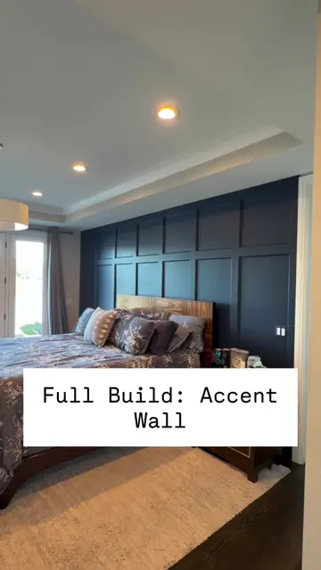 Check out how this accent wall transformed this room! #accentwall #dıy #renovati