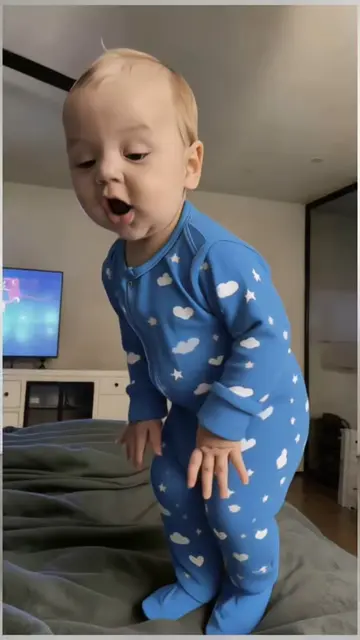 Funny baby 💨💨💨😂😂🤭🤭🤭🤭🌸🌸🌸#capcut #capcutpioneer #pioneertemplate #ai #