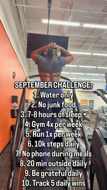 Drop a 💯 if you’re joining the September Challenge — or tag the friend you’re d