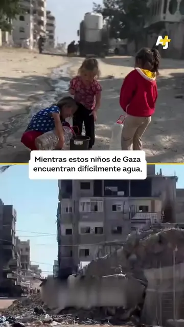 Israel sigue privando de agua a la población palestina de Gaza al b*mbardear una