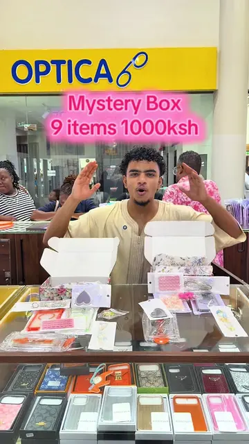🎁✨ THE ICONIC BY SG MYSTERY BOX IS HERE! ✨🎁 Pay only KSh 1,000 and get KSh 3,5