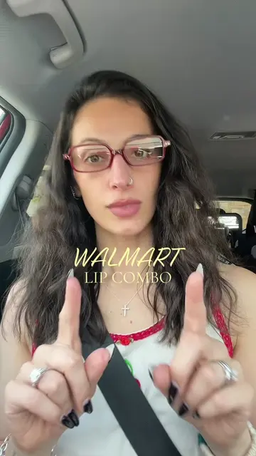 Love this! @Shelby Ann #lipcombotutorial #walmart #drugstoremakeup #walmartfinds