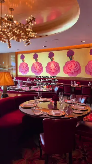 The boujeest brunch in NYC is officially here complete with unlimited mimosas, b