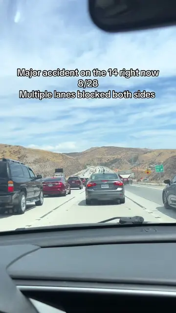 The truck literally broke the barrier 😦 let your commuter friends know! South i