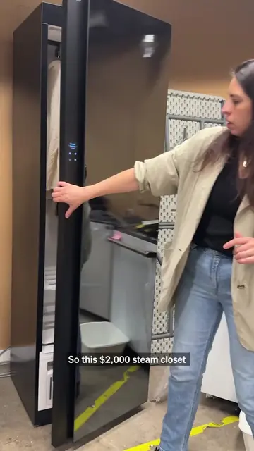 This futuristic steam closet broke our hearts 💔 Read all about it at the link i