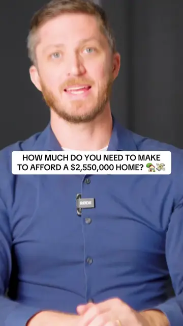 How much do you need to make to afford a $2,550,000 home? - ##realestate##mortga