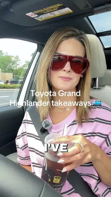 My Toyota Grand Highlander takeaways 🚙✨ After driving it for a while, these are