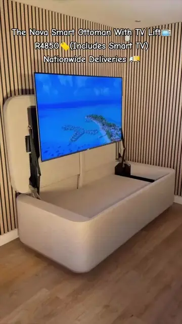 #sama28 #furniture #smartfurniture #smarttv #ottoman 