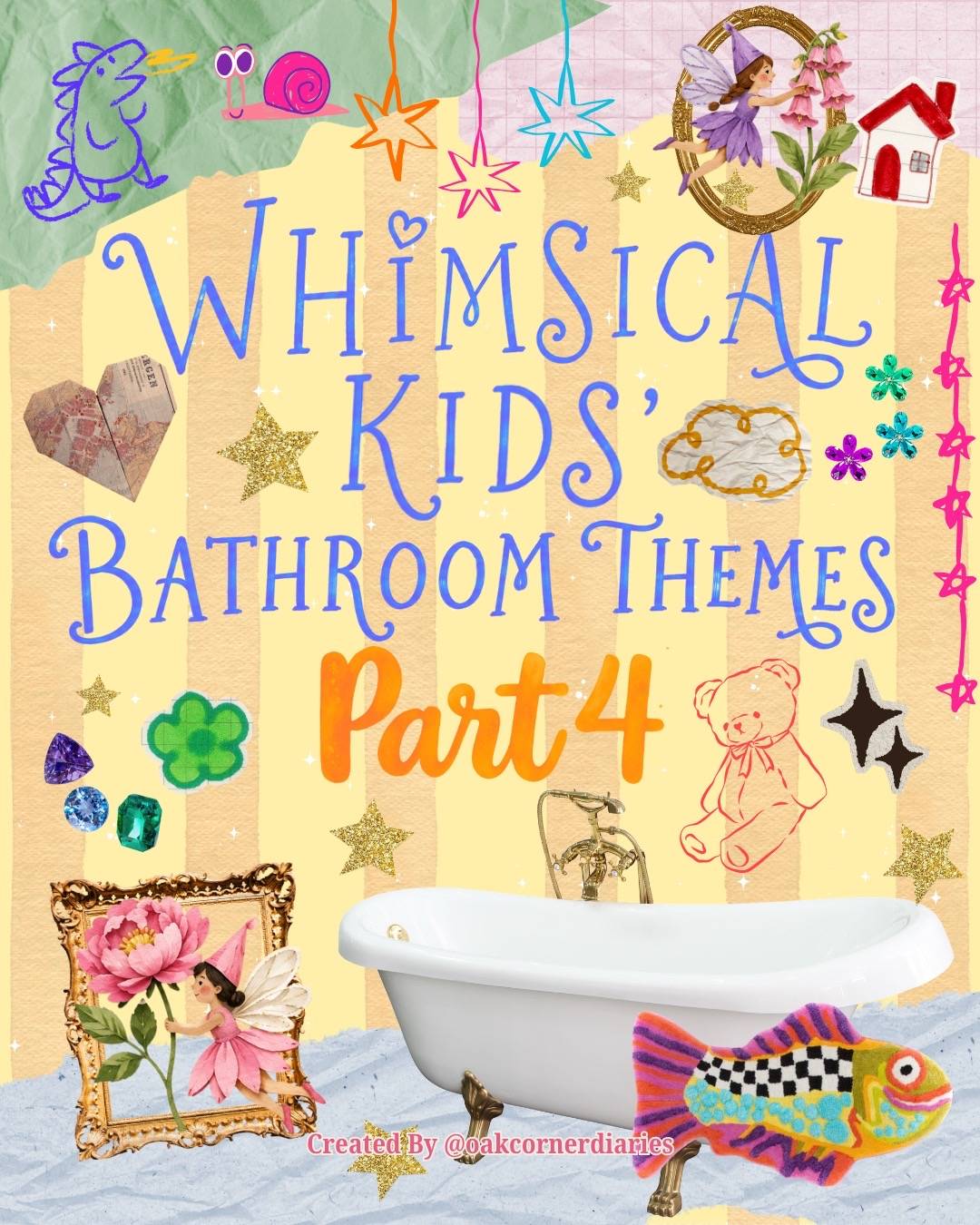 You asked for more… so here’s PART 4! 🛁✨ Four more whimsical kids’ bathroom the