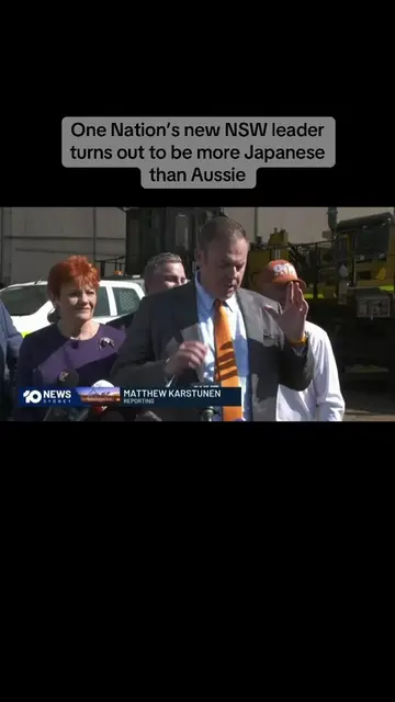 Newly appointed NSW leader Mike Newman breaks out into Japanese at One Nation’s 