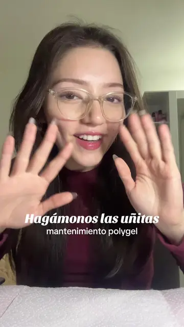 así es como hago el mantenimiento del kapping de polygel✨☺️ para no tener que ha