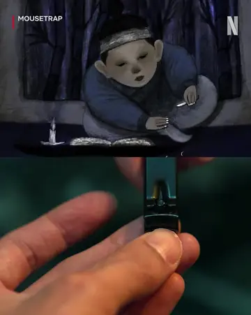 a Korean folktale says if a rat eats your nail clippings, it becomes you. a myst