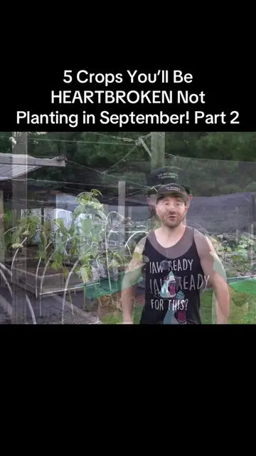 5 Crops You’ll Be HEARTBROKEN Not Planting in September! Part 2 #gardening #Plan