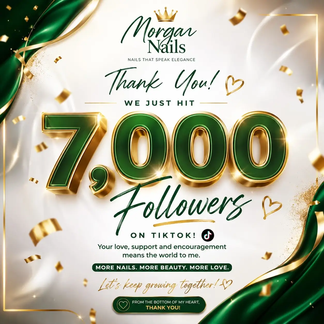 Let’s keep growing together #foryou #goviraltiktok #nailtechinowerri💅 #viral #7
