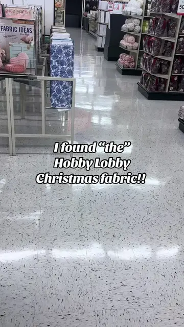 #sewingtiktok #hobbylobby #hobbylobbyfinds #fabric #christmas 