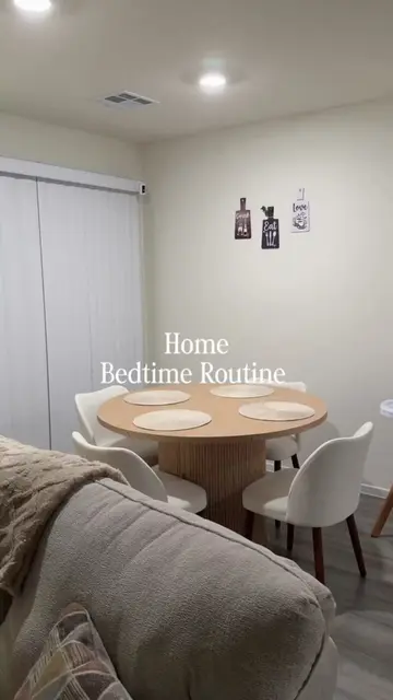 You know  my home has a bedtime routine as well ✨😃 #c#cleaningc#closingshiftcle