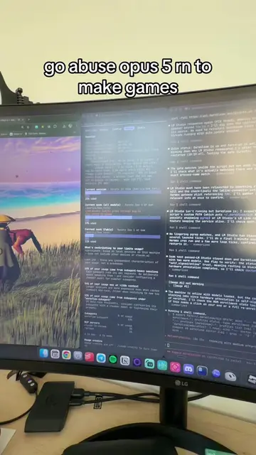 opus 5 is so good at games idk why #ai #chatgpt #techtok #gaming #aivideo 