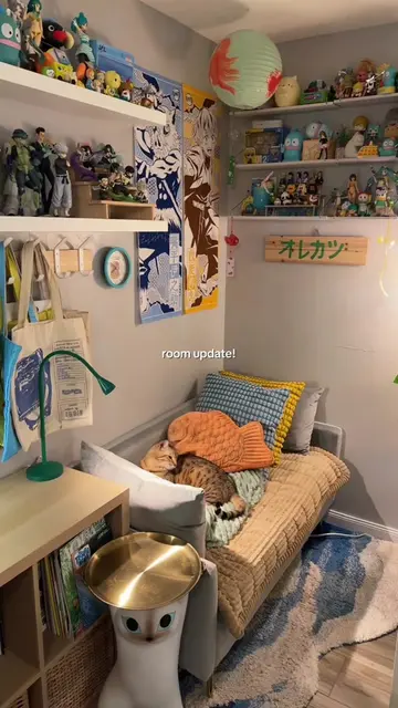 🐟🌊🐠 I can actually say I’m extremely proud of how my room looks right now  ##