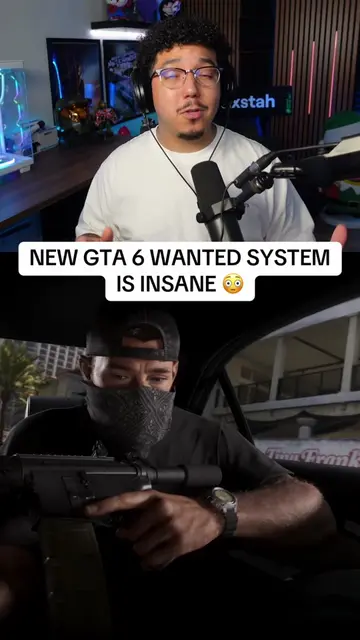Every change to the wanted system in GTA 6 🔥 #grandtheftauto #gta6 #gaming #nix
