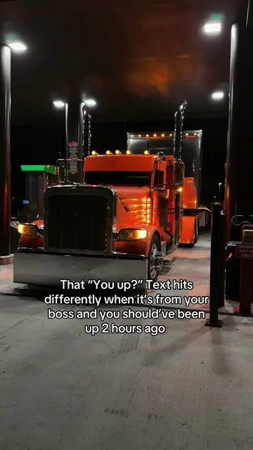 Yeah sorry wasn’t looking at my phone 🫣 #orangecrush #peterbilt389 #peterbilt #