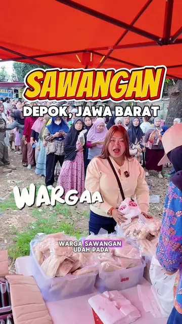 Warga Sawangan, pada kangen ga nih bakal ada @Pempek seribu Blusukan disini , ad