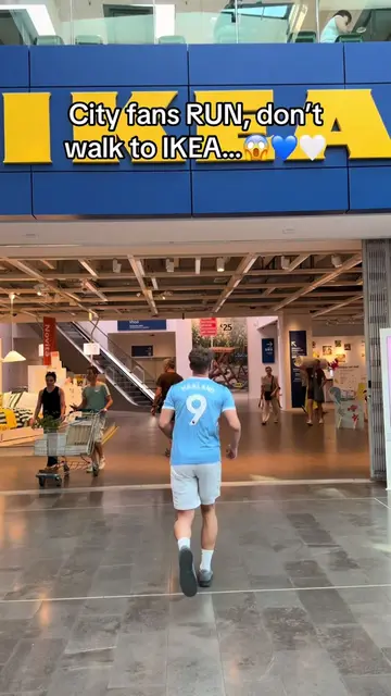 Link to buy on my profile, this was a joke, IKEA doesn’t sell them!😅💙🤍 #footb