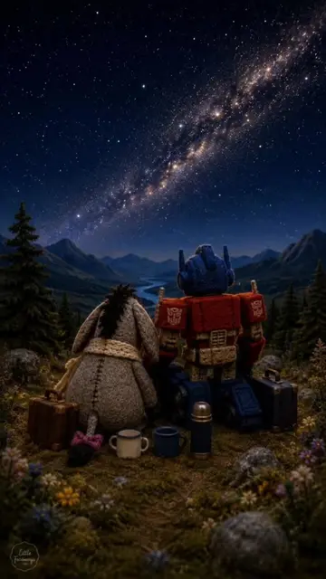 At the end of the road, they found somewhere quiet among the stars 🥹🤍✨ #PeterC
