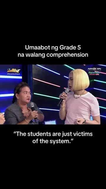 Sana maayos pa ang educational system natin! 🥲 #ItsShowtime #ABSCBN #Kapamilya 
