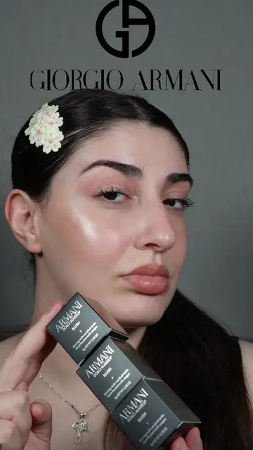 The art of effortless beauty, by Armani. ✨ A soft flush, a luminous touch, an ic